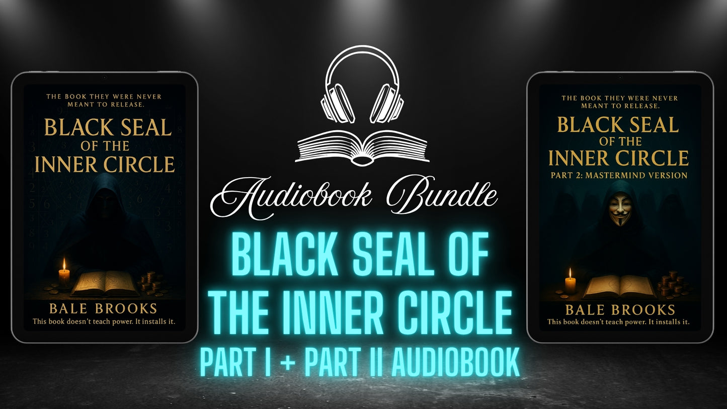 Black Seal of The Inner Circle - Audiobook Bundle